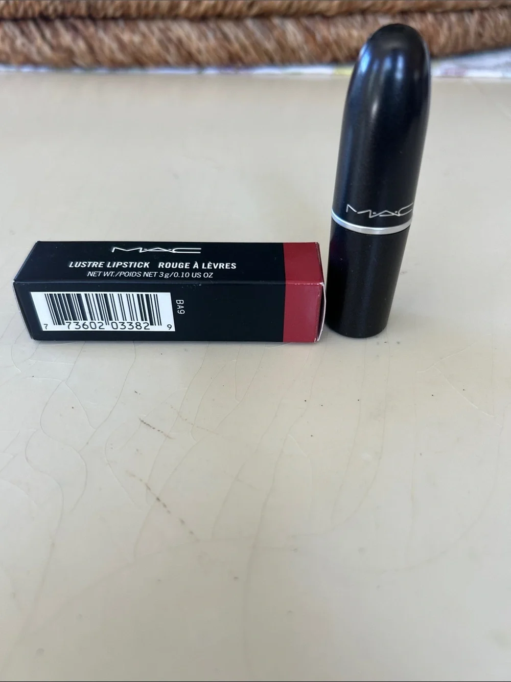 MAC LUSTRE Lipstick See Sheer 520 New